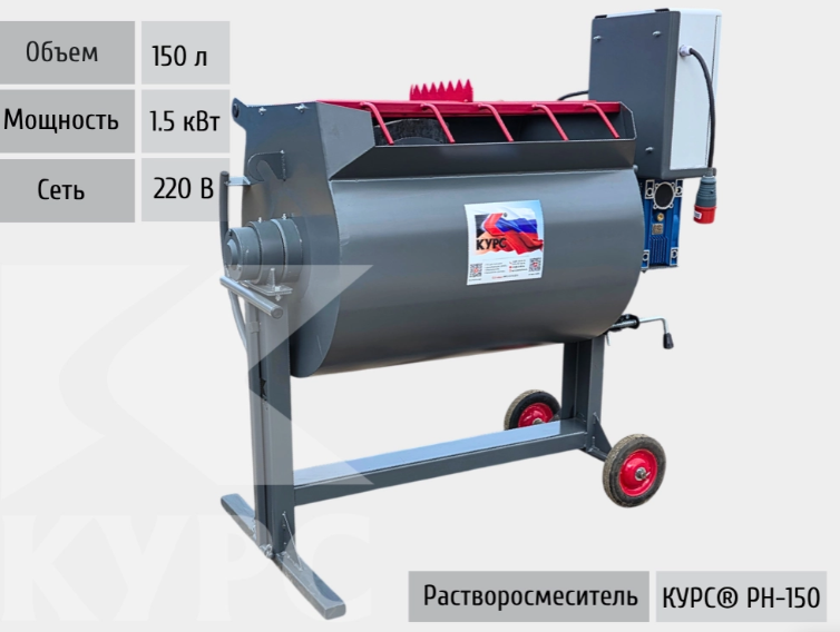 Механизированные средства для приготовления строительных смесей